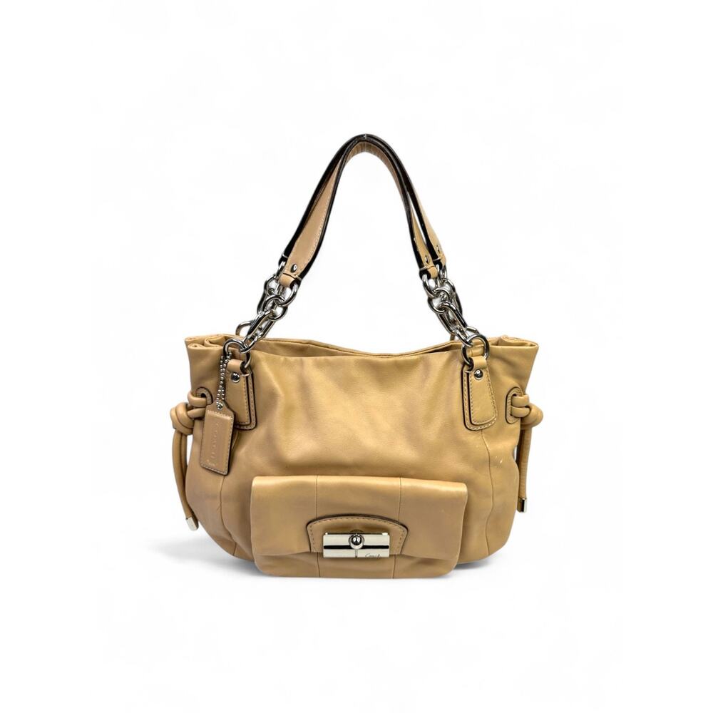 Coach Vintage Kristin Signature Op Art Hobo Bag